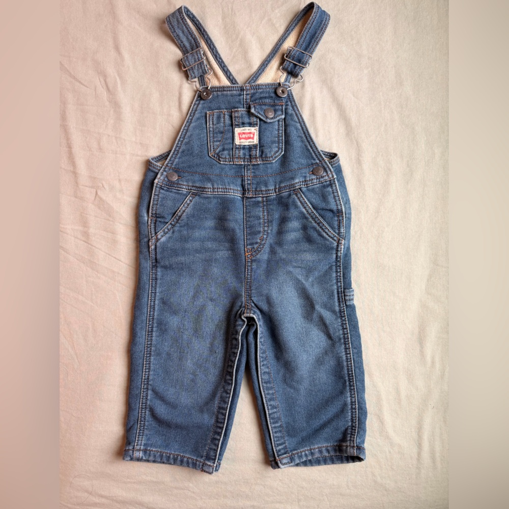 Levi's infant  Classic Blue Denim Overalls